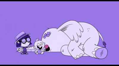 For Lori, a pitching
wedge grappling hook - No Time to Spy: A Loud House Movie