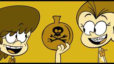 For Luan, a whoopee
cushion filled with Lynn's - No Time to Spy: A Loud House Movie