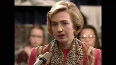 For me, this is an issue
that goes way beyond politics. - First Ladies