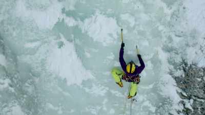 For most climbers, this ascent
would smash their personal best, - Europe From Above