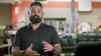 For most people,
it's really hard
when you go shopping - Renovation Impossible