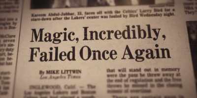 For me not to execute,
not to play well, I'm still mad. - They Call Me Magic