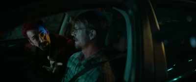 For not getting out of the car, - Sympathy for the Devil