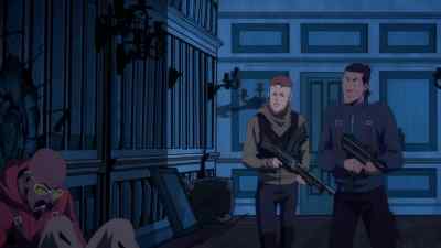 - ♪ For me now ♪
- [grunting] - Creature Commandos