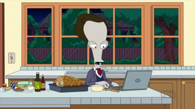 For now I seeketh repose in my chambers - American Dad!