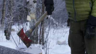 For now, I'm not safe
from a forest fire, - Life Below Zero: Next Generation
