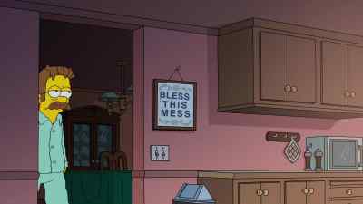 For once, Flanders, you owe me. - The Simpsons: O C'mon All Ye Faithful