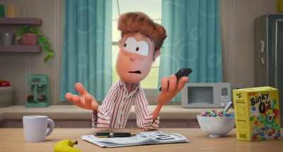 For Pig Latin,
ess-pray even-say. - The Garfield Movie