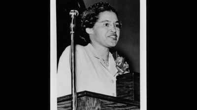 -For several months,
Rosa Parks traveled. - The Rebellious Life of Mrs. Rosa Parks