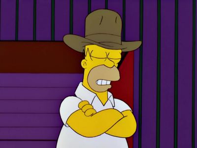 For shame. - The Simpsons