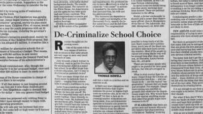 For some, he's a clear thinker
full of common sense. - Thomas Sowell: Common Sense in a Senseless World