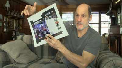 For some reason, he loved this concept that he came up with. - Video Game Box Art: The Stories Behind the Covers