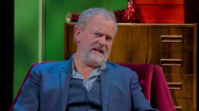 For some reason,Stephen Fry seems to have
monopolized the beginning and the end, - Jack Whitehall: Christmas with my Father