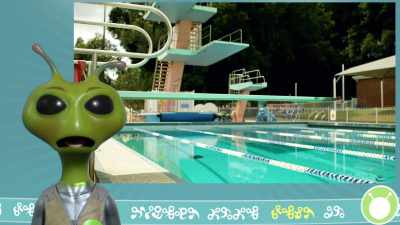 For some reason,
they put things in the oddest places - Alien TV