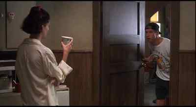 For some unknown reason,
Stuart was confident she'd come around. - Threesome