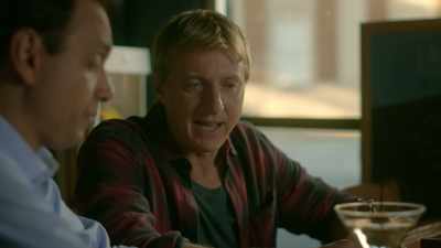 For someone
who hasn't talked to Ali in decades, - Cobra Kai