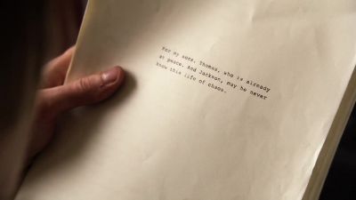 "For my sons Thomas, who's
already at peace, and Jackson, - Sons of Anarchy