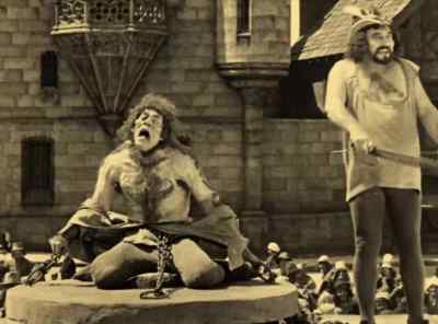 "For that, add twenty lashes
to his punishments!" - The Hunchback of Notre Dame