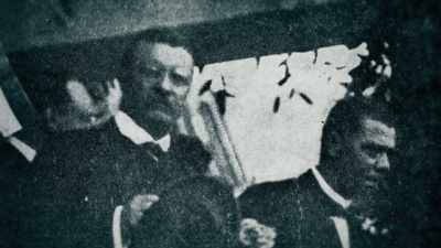For the clamor
aroused by the act - Theodore Roosevelt