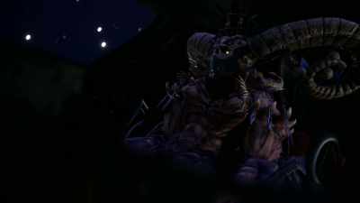 For when the clock strikes midnight on Christmas Eve, - Bigfoot vs Krampus