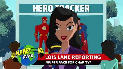 For the convenience of
our viewing audience, - Justice League Action