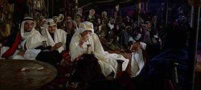 We do not work this thing for FeisalNoFor the English then For the ArabsThe ArabsThe Howeitat Ageyil Ruala Beni Sahkr these I knowI have even heard of the HarithBut the ArabsWhat tribe is that - Lawrence of Arabia