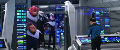 For the entrance paperwork. - Star Trek: Prodigy