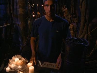      For the first time,       
      I'm voting for Rudy,       - Survivor