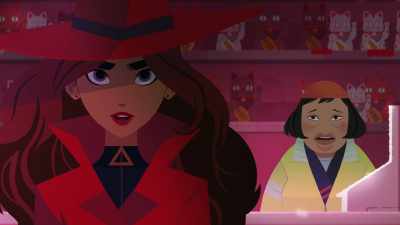 For the kitty cats. Keep the change. - Carmen Sandiego