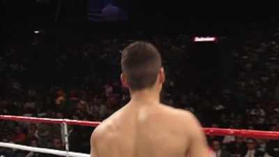 - For the million bucks or
more he's getting tonight, - The Golden Boy