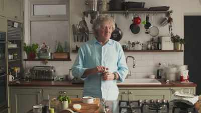 For the mint, we're going
to use mint sauce, - James May: Oh Cook!