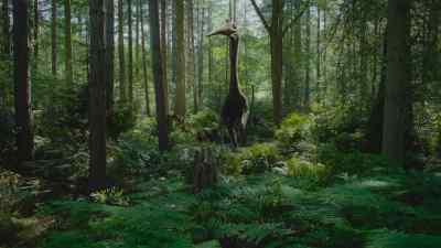 For the next three weeks,
she will guard the open nest… - Prehistoric Planet