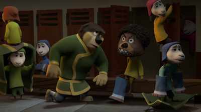 For the nine billionth time,
he went to the city. - Rock Dog