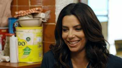- For the pressure,
so we can eat faster. - Eva Longoria: Searching for Mexico