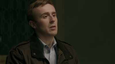 For the record, I'm showing
Dr. Marr a broken compact disc. - The Loch