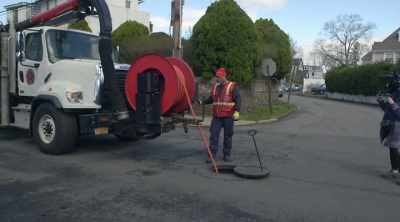 For the short crew,
a courtesy flush is created by - Sewer Divers