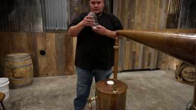 For the stripping run, - Moonshiners: Master Distiller