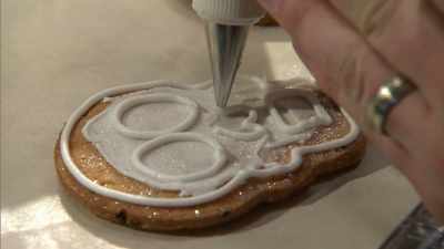 For the sugar skulls, I'm using - Halloween Cookie Challenge
