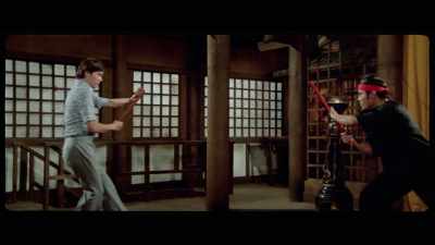 'For the very first time,
the title written at the top, - The Final Game of Death