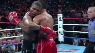 For the winner by split decision - The Golden Boy