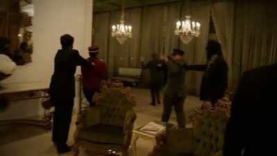For their plan,
take all the hostages, - History's Greatest Heists with Pierce Brosnan