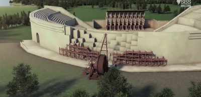 For this, they could count
on a resource - Roman Megastructures