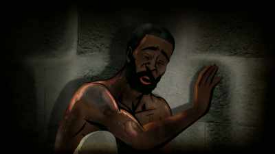 For three days he
suffered in agony with - Cosmos: Possible Worlds