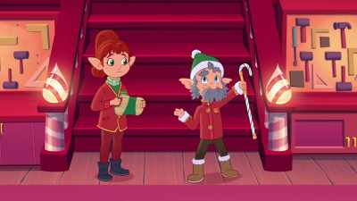 For us elves, Christmas
is about one thing... - Glisten and the Merry Mission