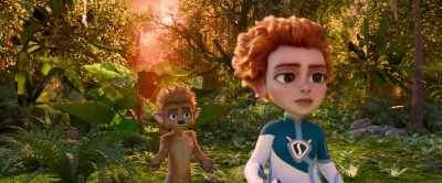 - For what?
- I can't tell you! - Monster Family 2