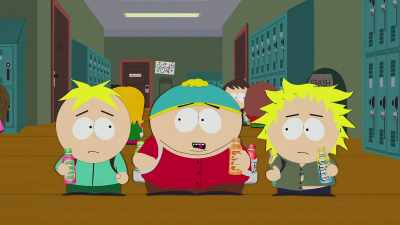 -For what?
-Okay, you know how, like, - South Park (Not Suitable for Children)