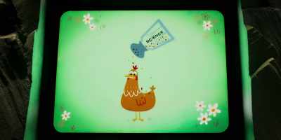 For what if science could alter
a chicken's response to fear? - Chicken Run: Dawn of the Nugget