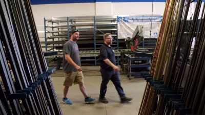 For what you're doing,
we've got some sheet metal over here. - Rust Valley Restorers