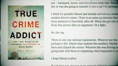 For years, web sleuths have
used the rag as a basis - The Disappearance of Maura Murray