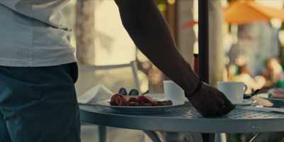 - For you.
- Thank you. - The Resort